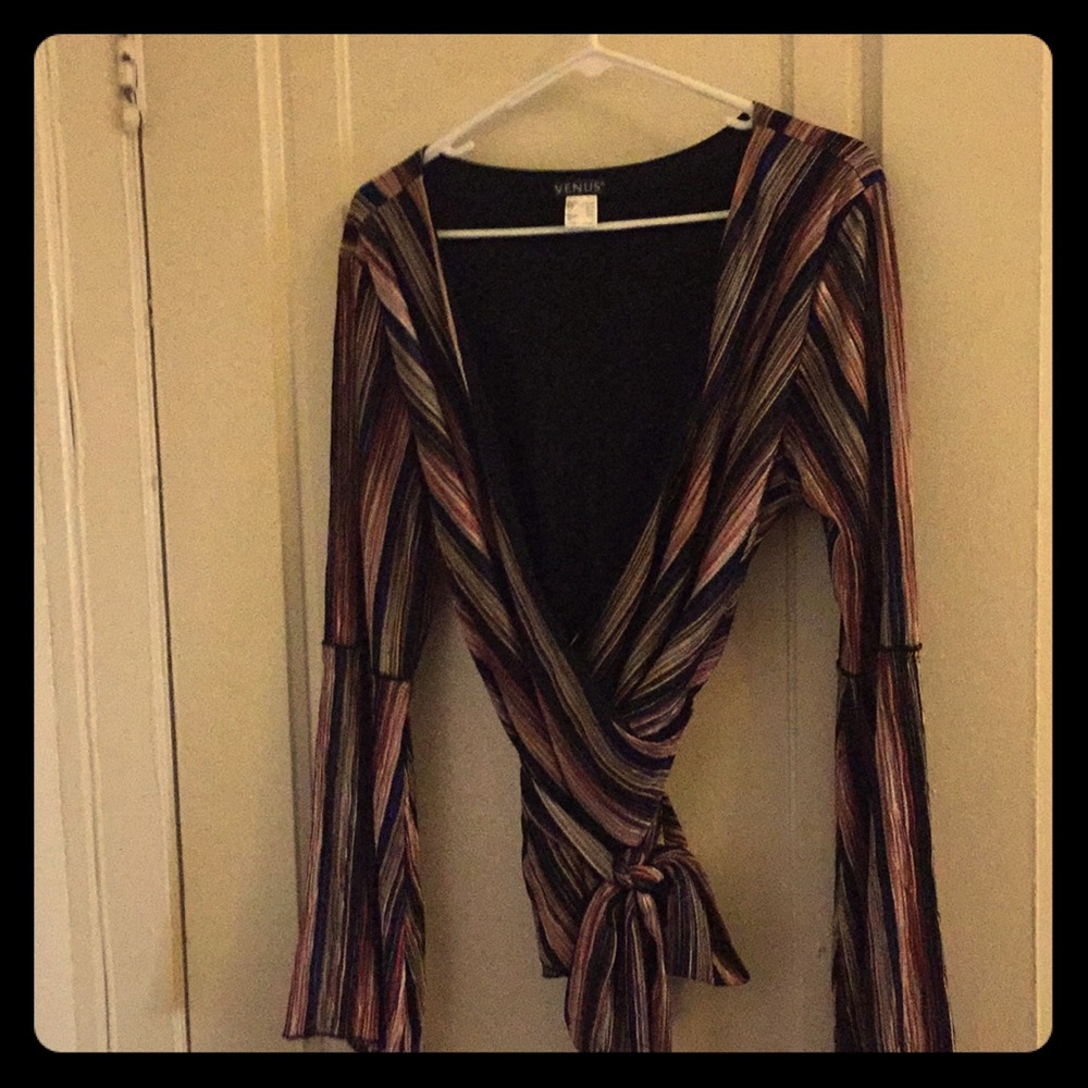 Wrap blouse